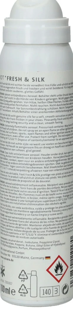 Foot Fresh & Silk Spray Kleurloos Dames