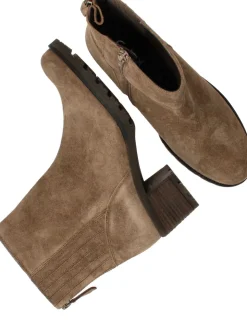 Gabor Enkellaarsjes Taupe Dames
