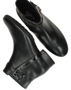 Gabor Enkellaarsjes Zwart Dames