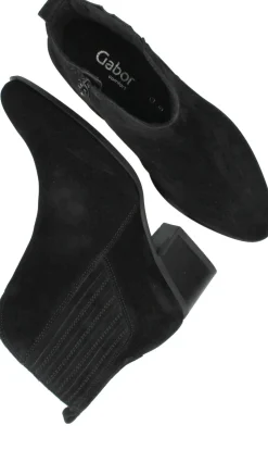 Gabor Enkellaarsjes Zwart Dames