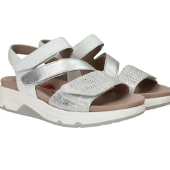Gabor Rollingsoft Sandalen Wit Dames