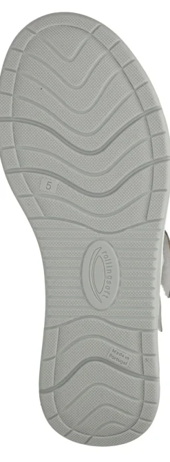 Gabor Rollingsoft Sandalen Wit Dames