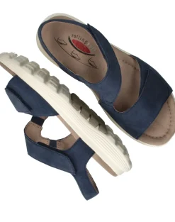 Gabor Rollingsoft Sandalen Blauw Dames