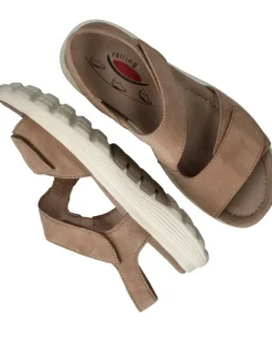 Gabor Rollingsoft Sandalen Taupe Dames