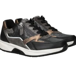 Gabor Rollingsoft Sneakers Zwart Dames
