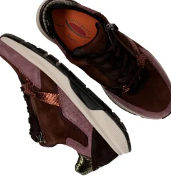 Gabor Rollingsoft Sneakers Paars Dames