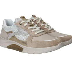 Gabor Rollingsoft Sneakers Beige Dames