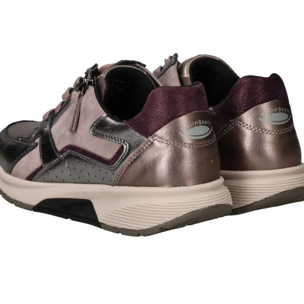 Gabor Rollingsoft Sneakers Roze Dames