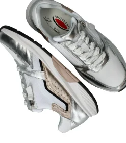 Gabor Rollingsoft Sneakers Zilver Dames