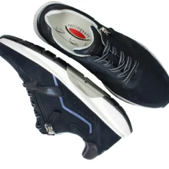 Gabor Rollingsoft Sneakers Blauw Dames