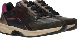 Gabor Rollingsoft Sneakers Bruin Dames
