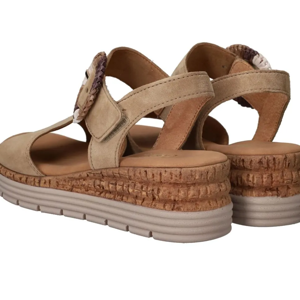 Gabor Sandalen Beige Dames