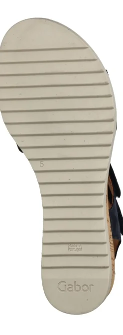 Gabor Sandalen Blauw Dames