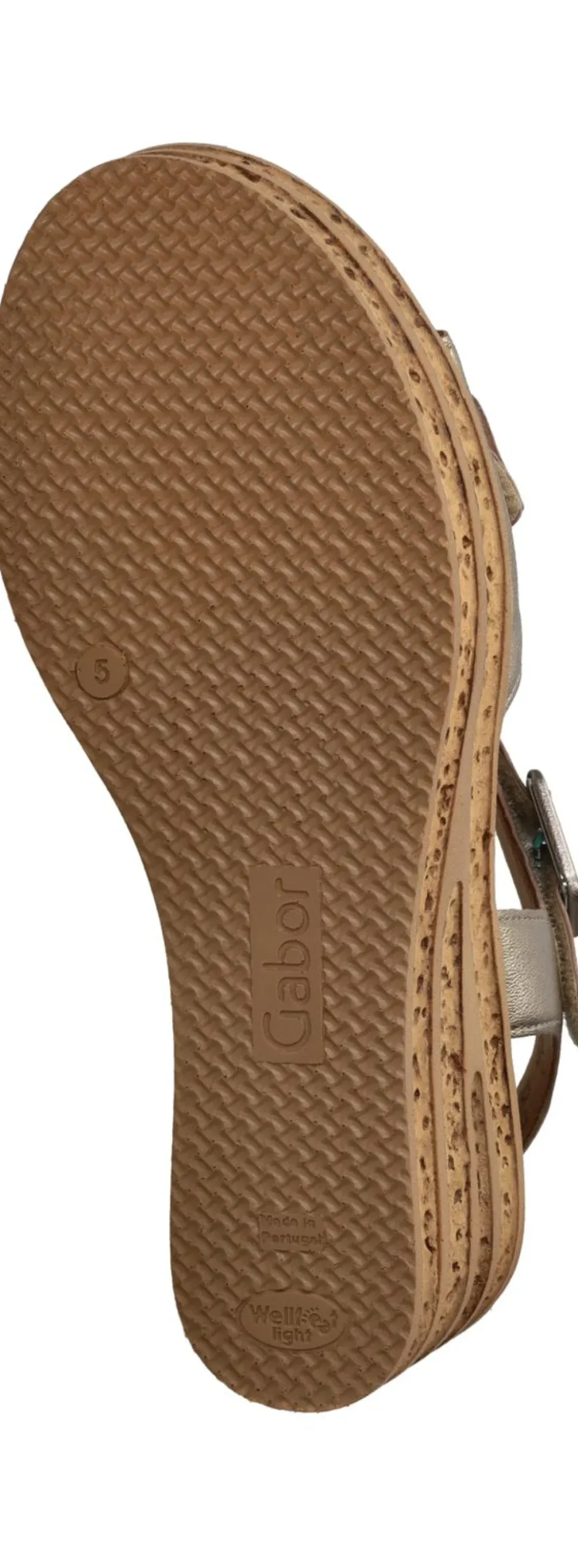 Gabor Sandalen Goud Dames