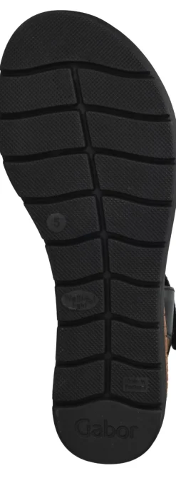 Gabor Sandalen Zwart Dames