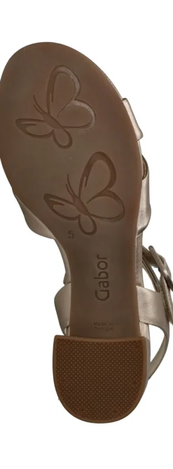 Gabor Sandalettes Goud Dames