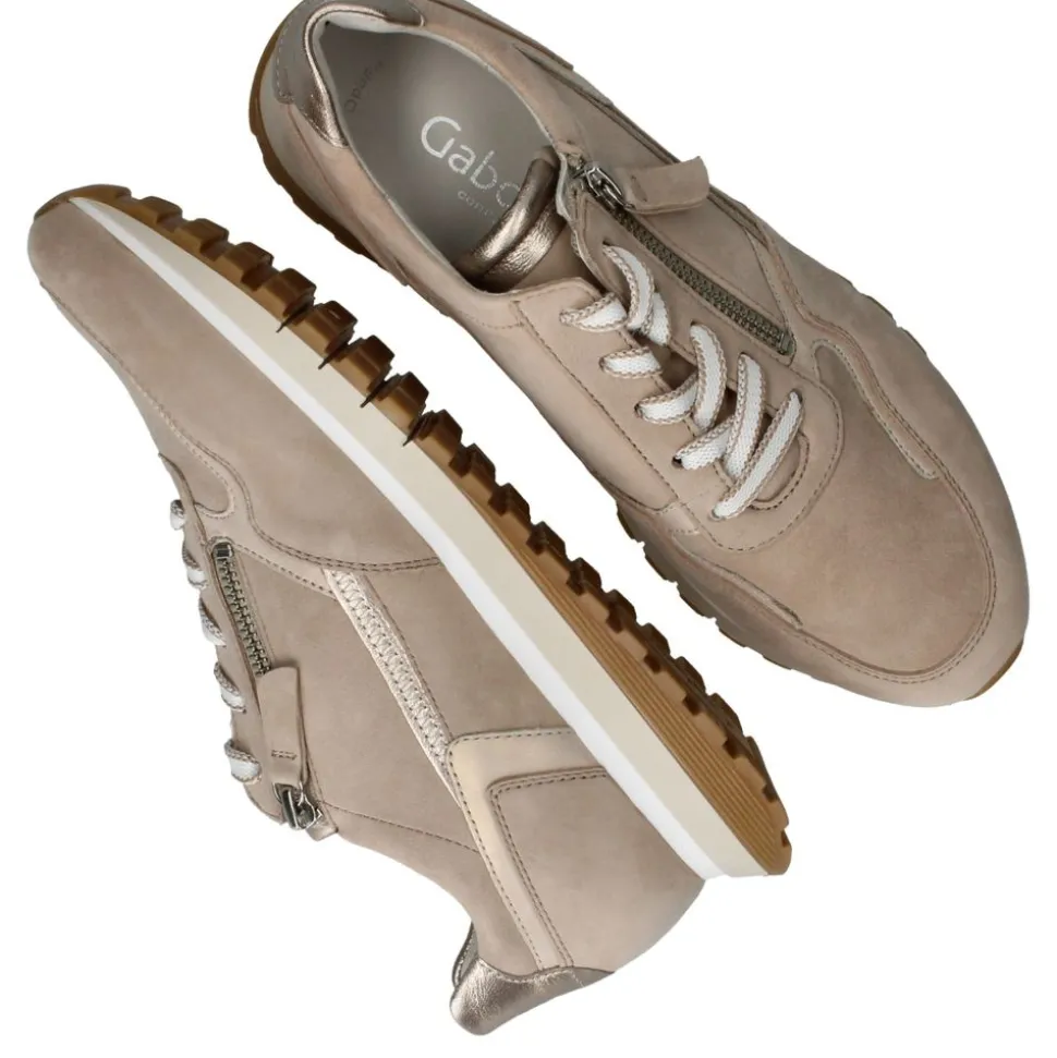 Gabor Sneakers Beige Dames