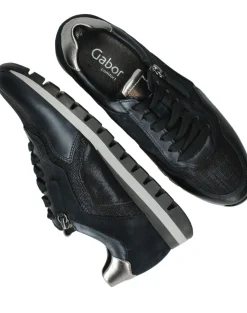 Gabor Sneakers Blauw Dames
