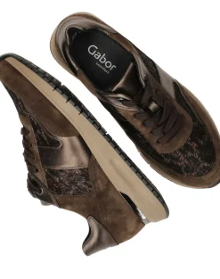 Gabor Sneakers Bruin Dames
