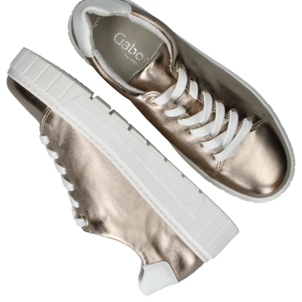 Gabor Sneakers Goud Dames