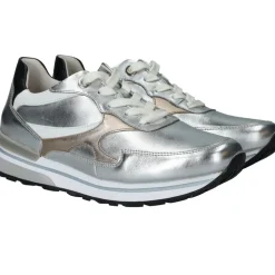 Gabor Sneakers Zilver Dames