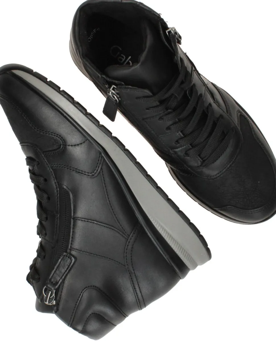 Gabor Veterboots Zwart Dames