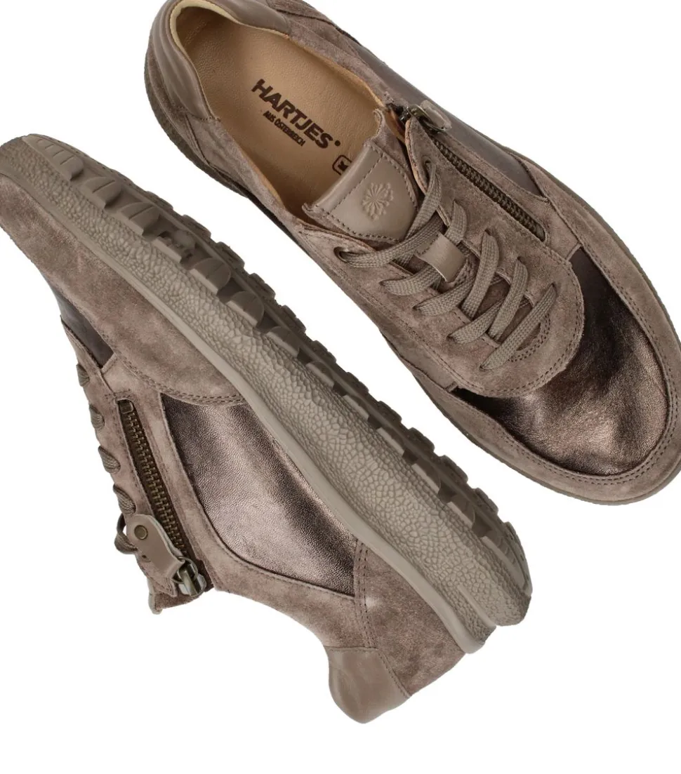 Hartjes Sneakers Beige Dames