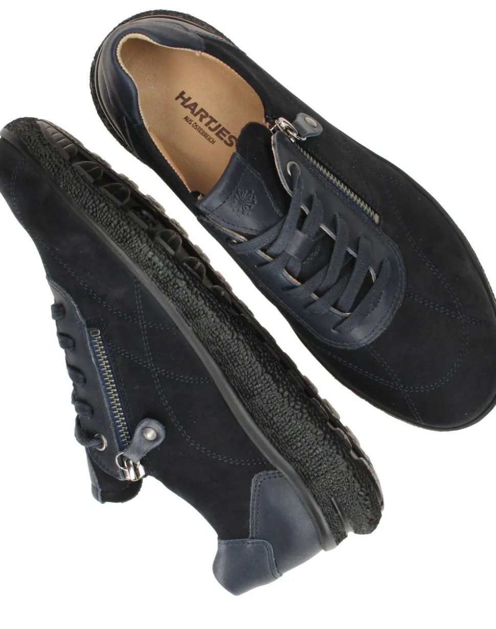 Hartjes Sneakers Blauw Dames