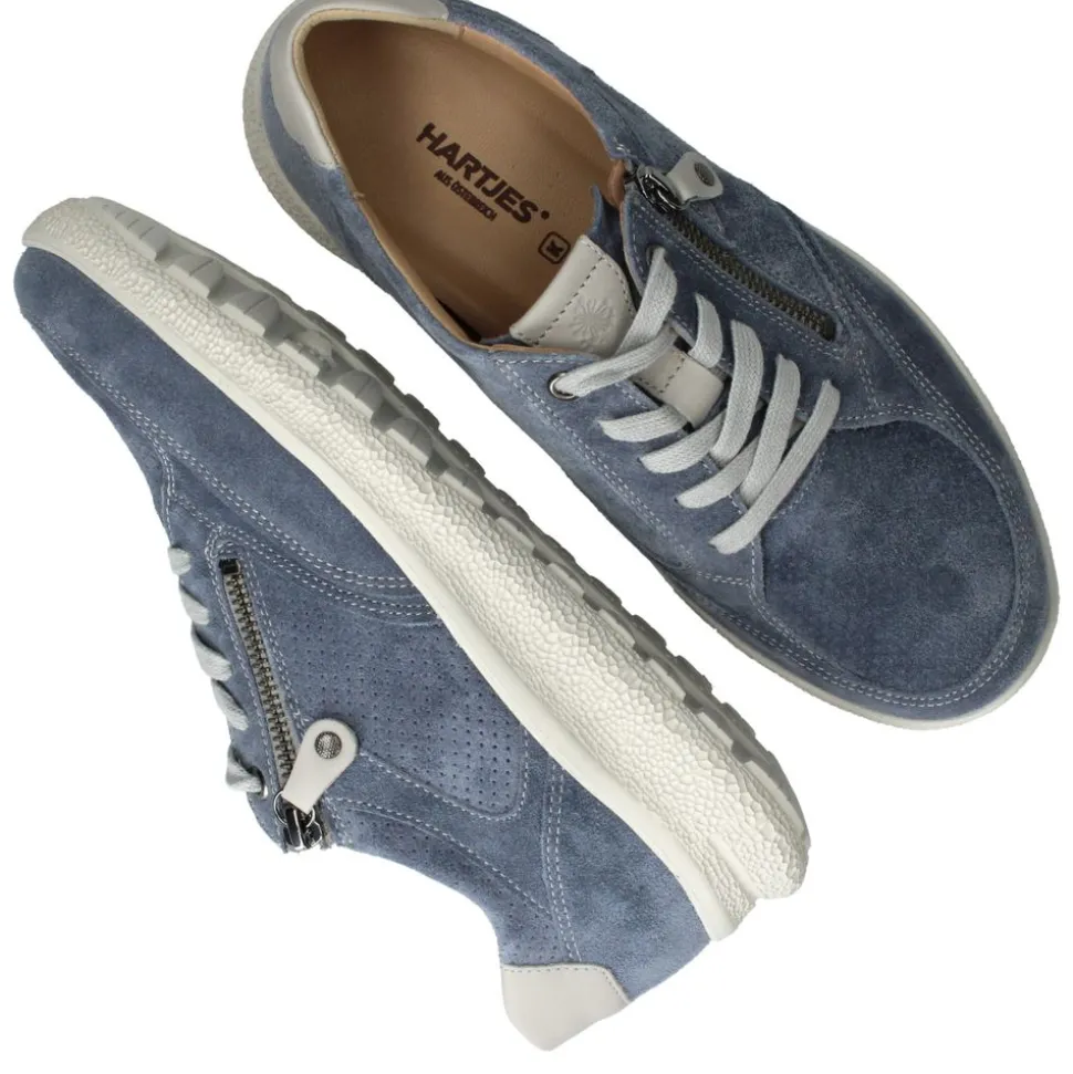 Hartjes Sneakers Blauw Dames