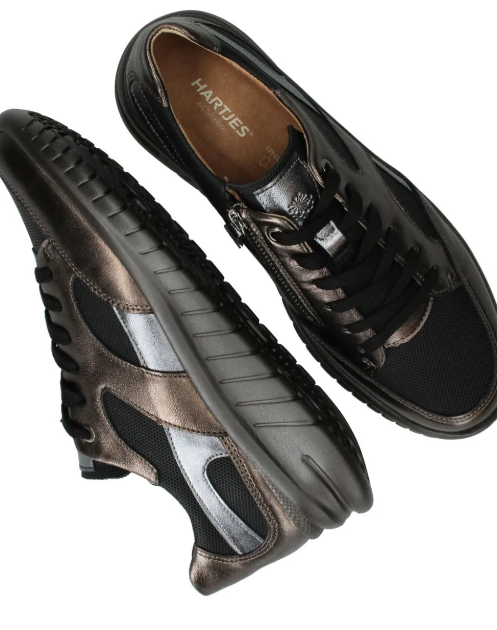 Hartjes Sneakers Bruin Dames