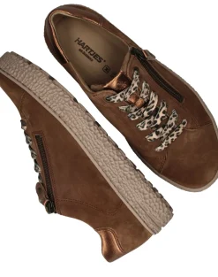Hartjes Sneakers Cognac Dames