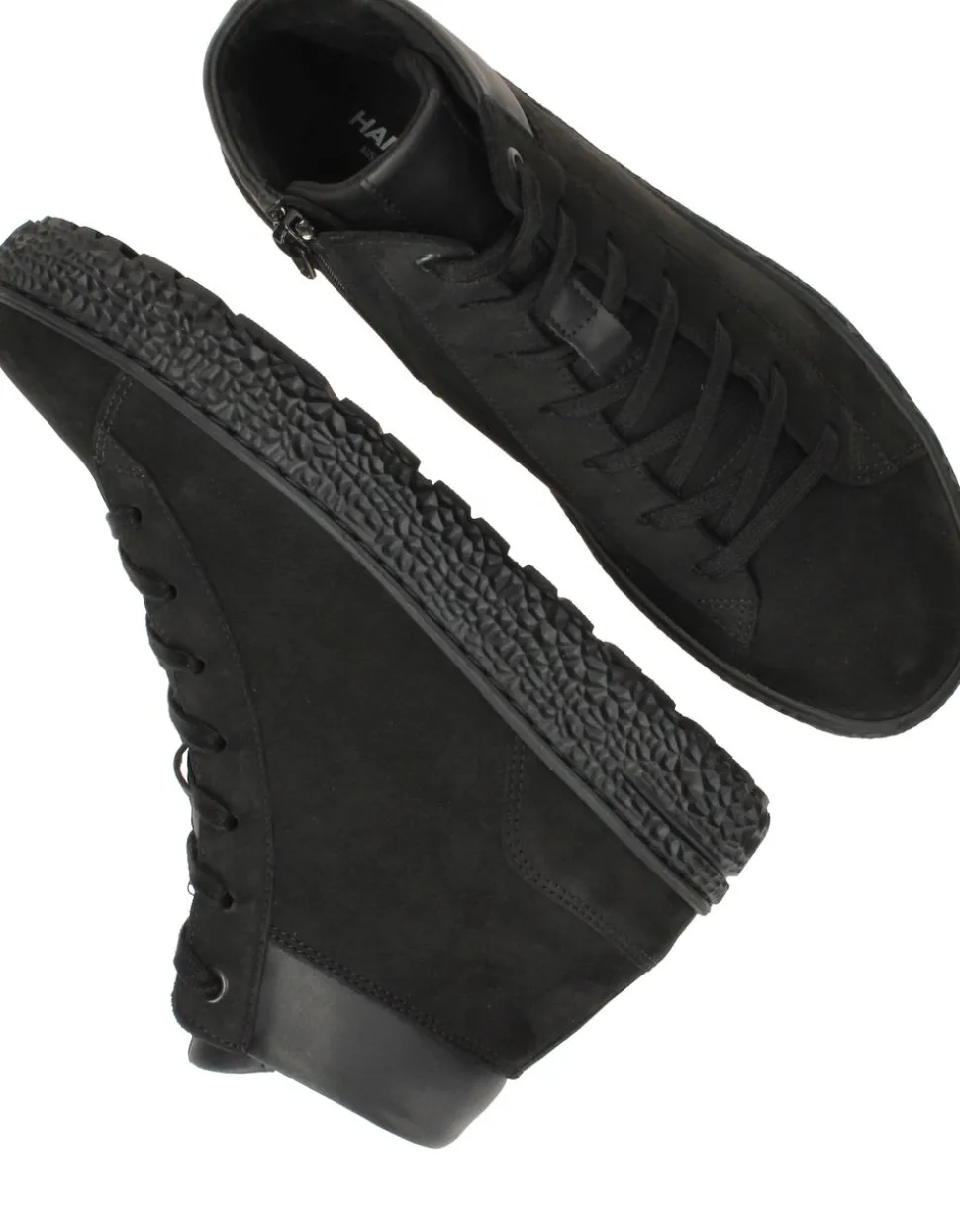 Hartjes Sneakers Zwart Dames