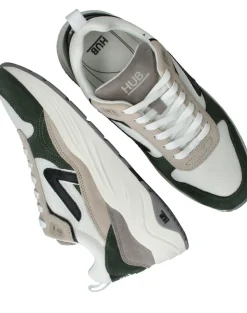 HUB Glide S43 Sneakers Groen Heren