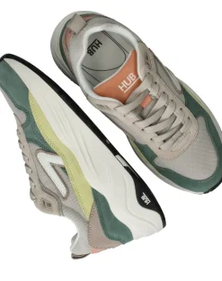 HUB Glide S43 Sneakers Groen Dames