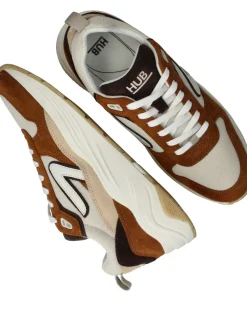 HUB Glide Sneakers Bruin Heren