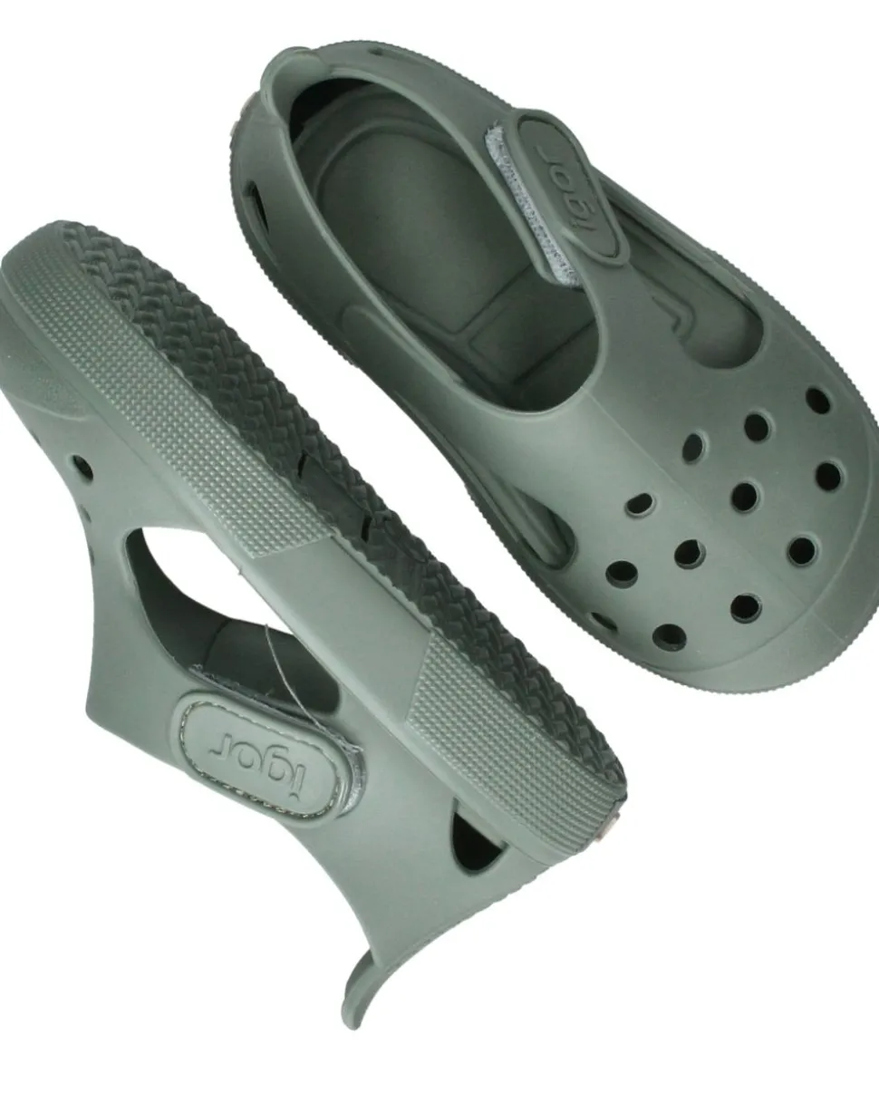 Igor Surfi Sandalen Groen Jongens