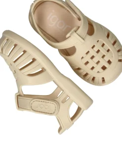 Igor Tobby Solid Sandalen Beige Meisjes Jongens