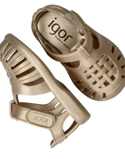 Igor Tobby Solid Sandalen Goud Meisjes