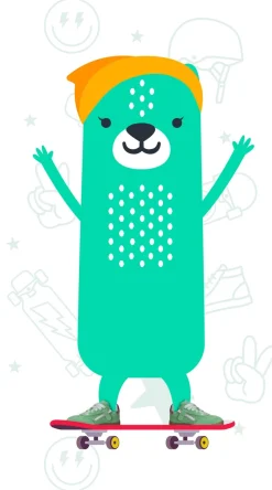 IK-KE Sneakers Groen Meisjes