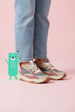 IK-KE Sneakers Roze Meisjes