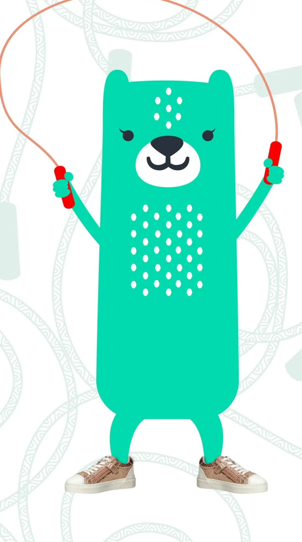 IK-KE Sneakers Roze Meisjes