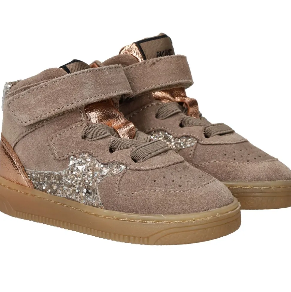 IK-KE Sneakers Taupe Meisjes