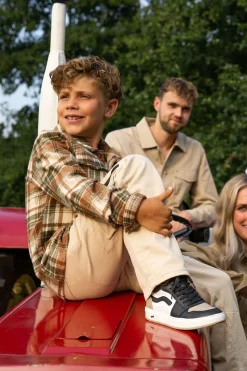 IK-KE Sneakers Zwart Jongens