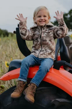 IK-KE Veterboots Bruin Jongens