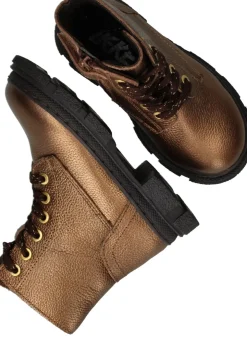 IK-KE Veterboots Goud Meisjes