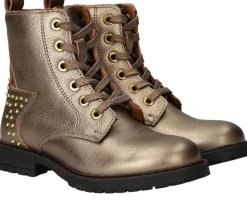IK-KE Veterboots Goud Meisjes