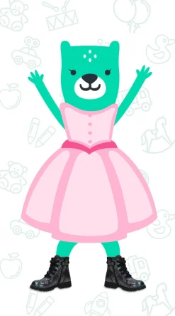 IK-KE Veterboots Multi Meisjes