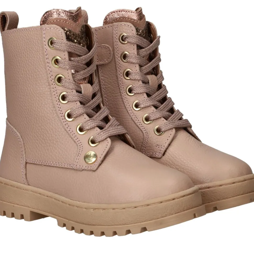 IK-KE Veterboots Roze Meisjes