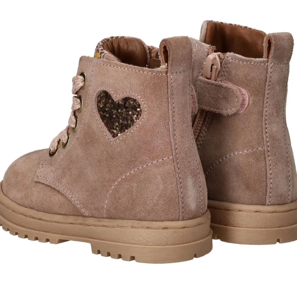 IK-KE Veterboots Roze Meisjes