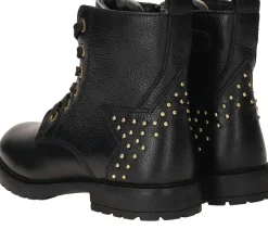 IK-KE Veterboots Zwart Meisjes